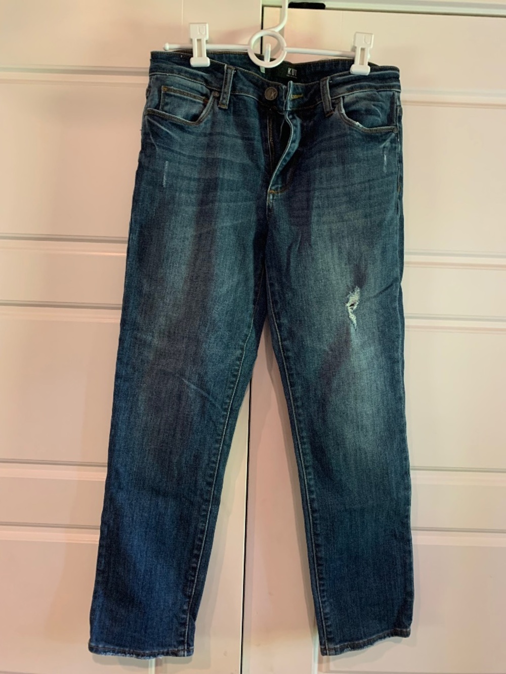 Women’s KUT Reece High Rise Ankle Straight Leg Jean